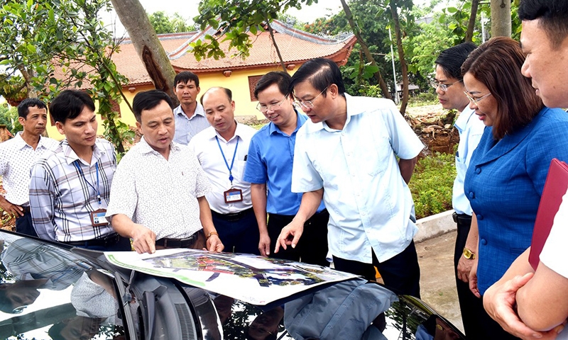 Vĩnh Phúc: Đẩy nhanh tiến độ thi công khu thiết chế văn hóa – thể thao Làng văn hóa kiểu mẫu