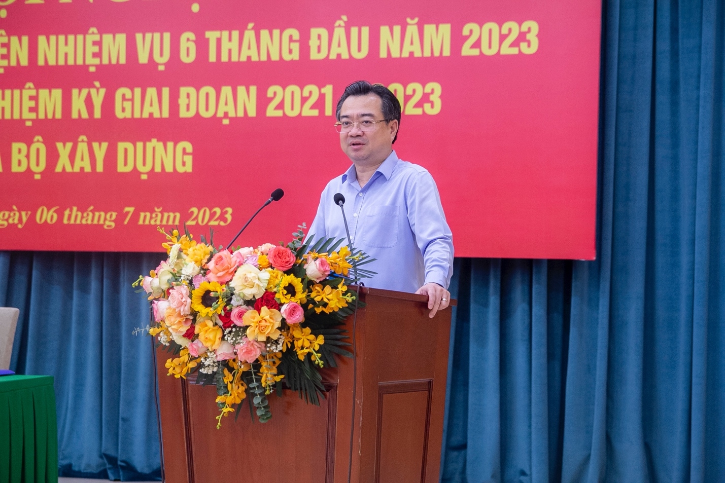 Bộ Xây dựng sơ kết thực hiện nhiệm vụ 6 tháng đầu năm 2023