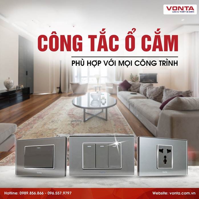 Loạt sản phẩm tạo nên tên tuổi thương hiệu thiết bị điện hàng đầu VONTA