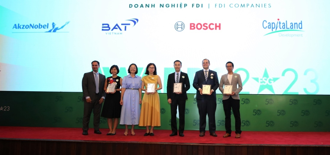 AkzoNobel Việt Nam nằm trong Top 50 Doanh nghiệp phát triển bền vững tiêu biểu 2023