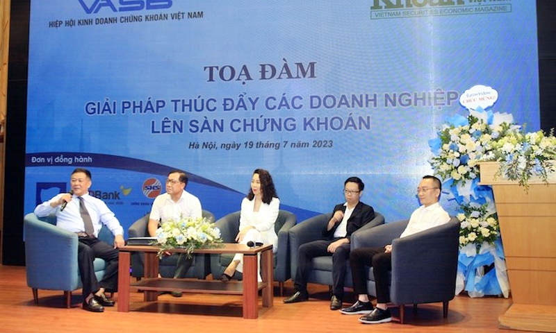 Giải pháp thúc đẩy doanh nghiệp lên sàn chứng khoán