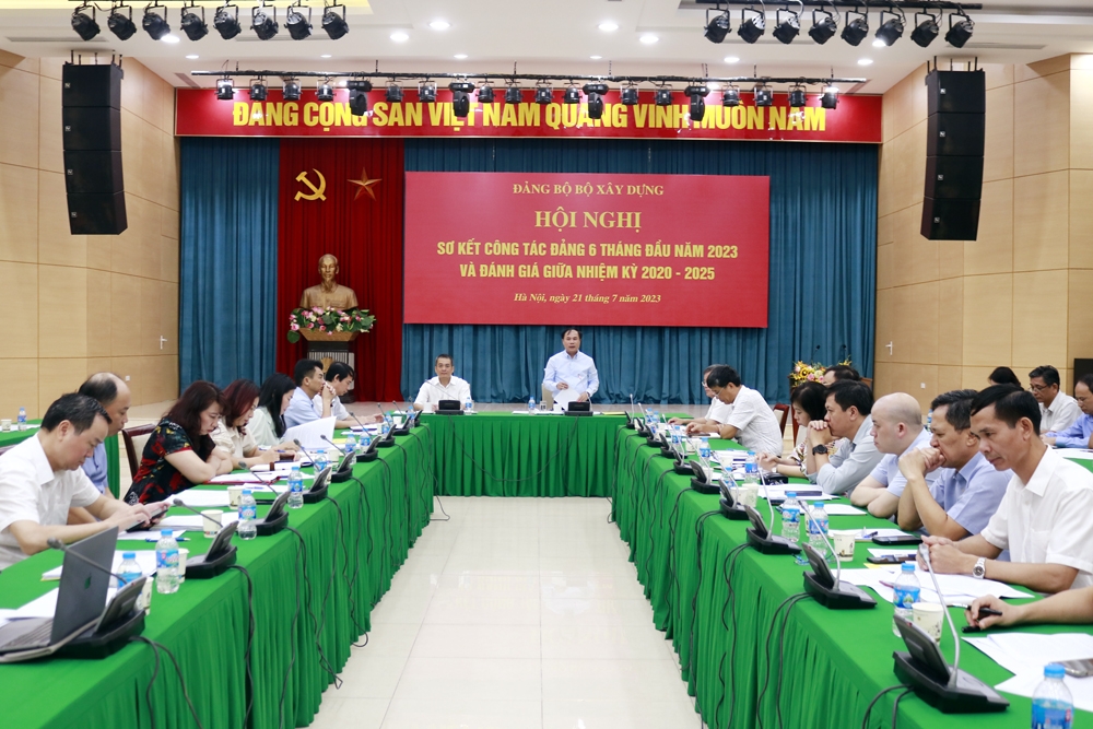 Đảng bộ Bộ Xây dựng triển khai nhiệm vụ công tác Đảng 6 tháng cuối năm 2023