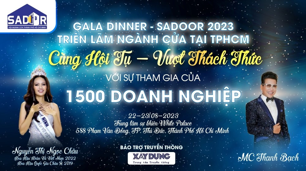 SADOOR: Sắp diễn ra Triển lãm ngành Cửa tại Thành phố Hồ Chí Minh