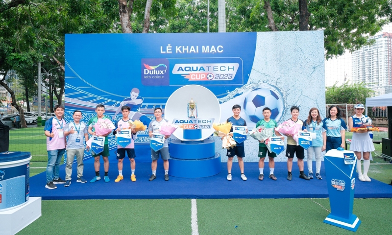 Giải bóng đá Dulux Aquatech Cup 2023: Nơi gắn kết các nhà thầu Dulux