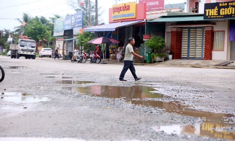 Can Lộc (Hà Tĩnh): Tuyến đường 8km xuống cấp nghiêm trọng