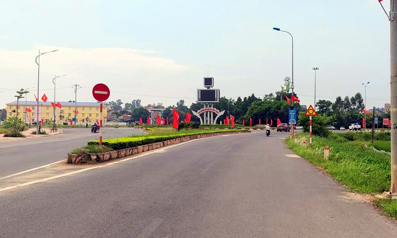 Tam Dương (Vĩnh Phúc): Chỉnh trang đô thị hướng tới kỷ niệm 25 năm ngày tái lập huyện