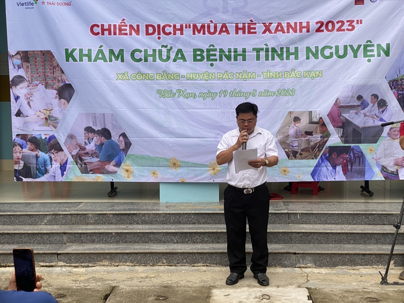 Chiến dịch Mùa hè xanh 2023: Khám chữa bệnh tình nguyện vì cộng đồng