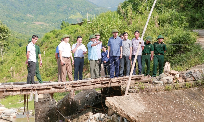 Thanh Hóa: Di dời các hộ dân ở miền núi trước nguy cơ sạt lở đất, lũ ống, lũ quét trong mùa mưa bão