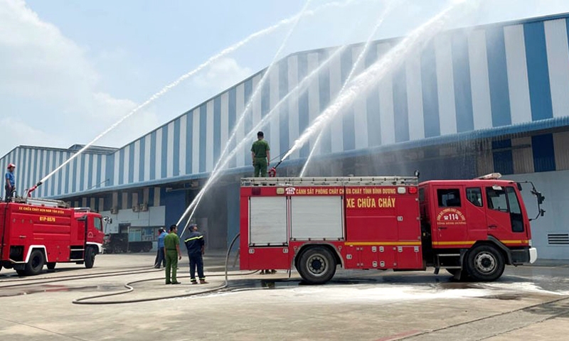 Bình Dương: Phát động phong trào toàn dân phòng ngừa cháy, nổ