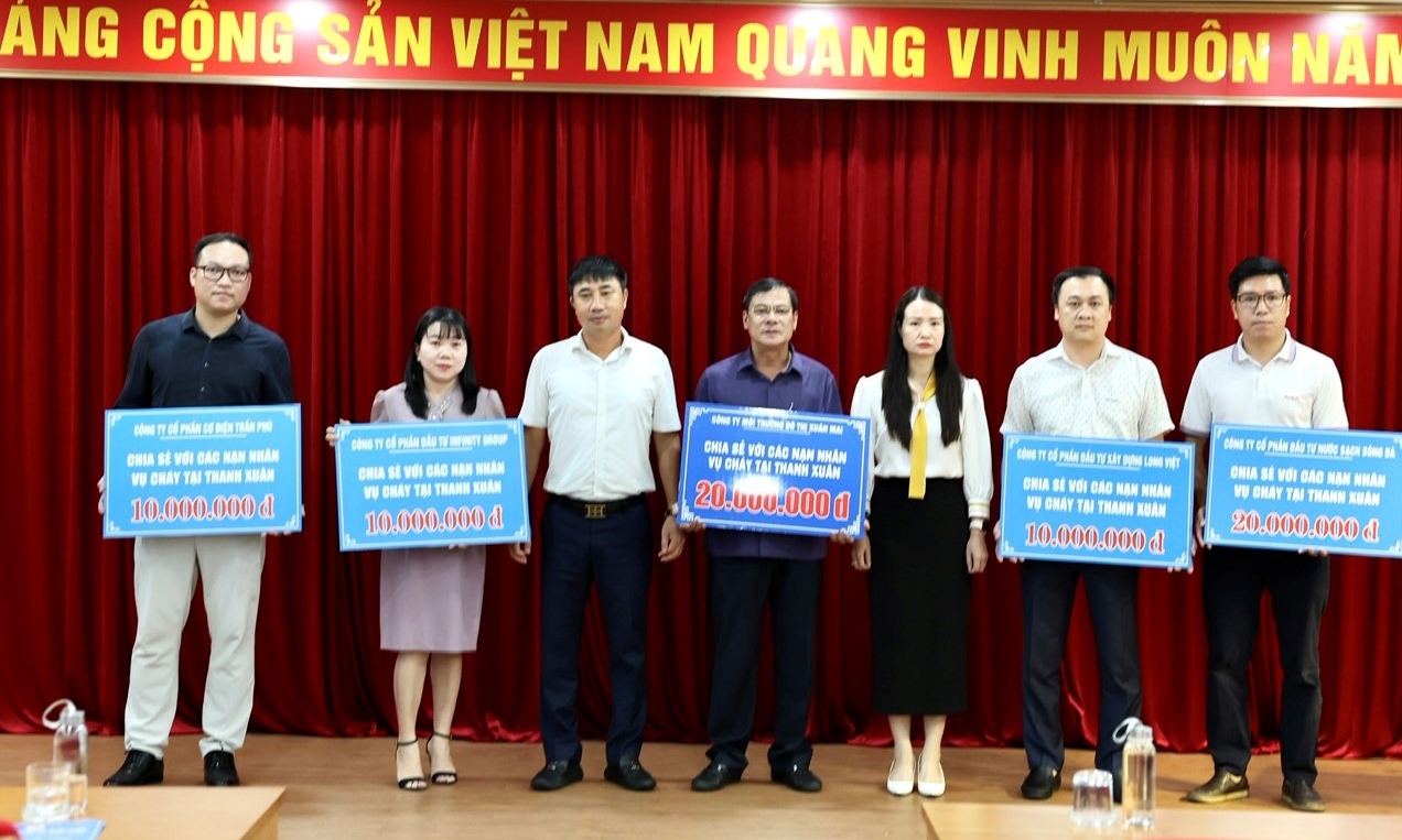 Hà Nội: Tưởng niệm và phát động ủng hộ nạn nhân vụ hỏa hoạn tại quận Thanh Xuân