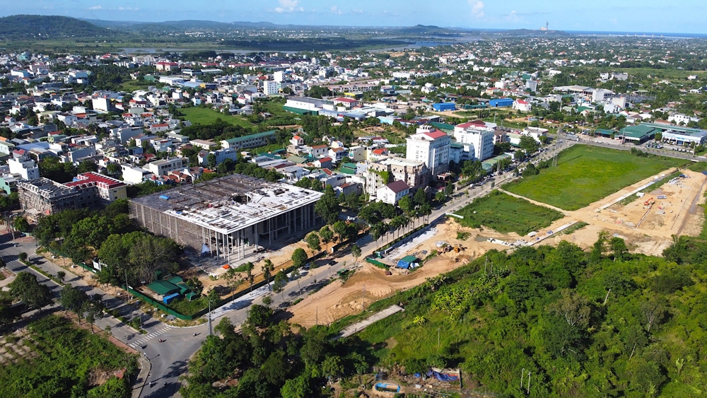 Đếm ngược ngày hoàn thành Trung tâm Hội nghị và Triển lãm lớn nhất tỉnh Quảng Ngãi