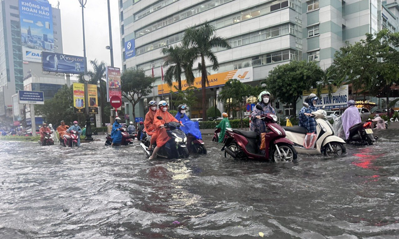 Đẩy mạnh việc hoàn thiện chất lượng công trình khu chung cư The Ori Garden trước thời điểm mùa mưa