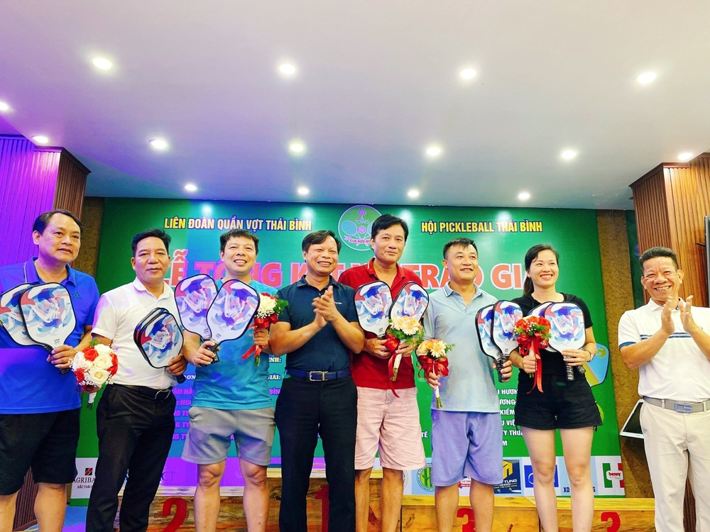 Giải Pickle Ball Thái Bình mở rộng 2023 được tổ chức chuyên nghiệp, thành công