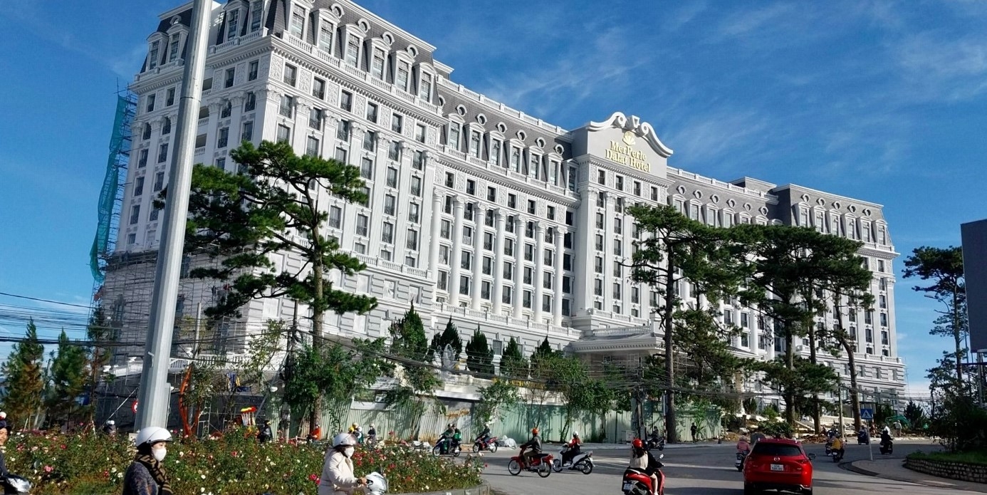 Lâm Đồng: Khách sạn Merperle Dalat Hotel xây trái phép gần 4.500m2