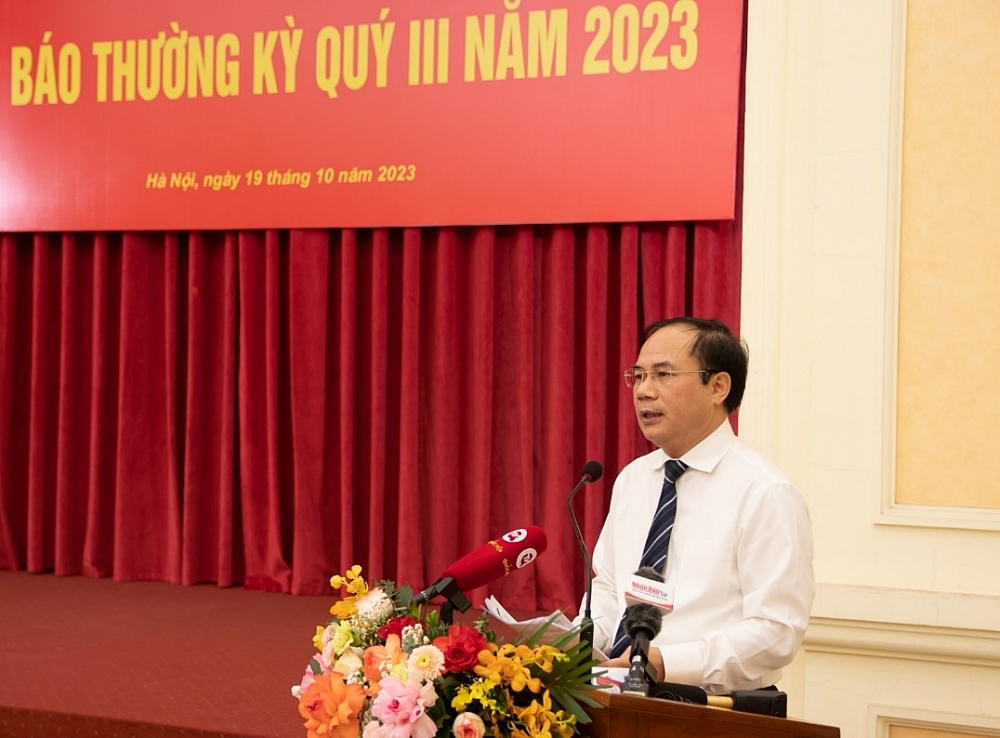 Bộ Xây dựng họp báo thường kỳ quý III/2023