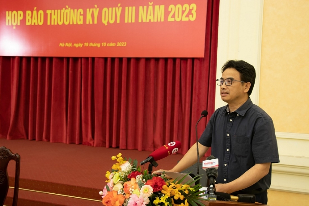 Bộ Xây dựng họp báo thường kỳ quý III/2023