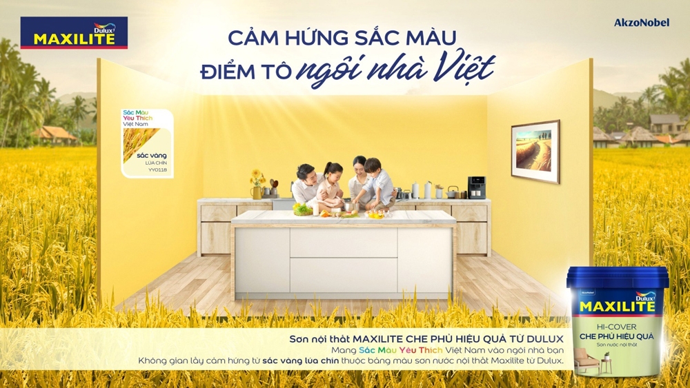 Điểm tô ngôi nhà Việt thêm hoàn hảo cùng bộ sưu tập “Sắc màu yêu thích Việt Nam”