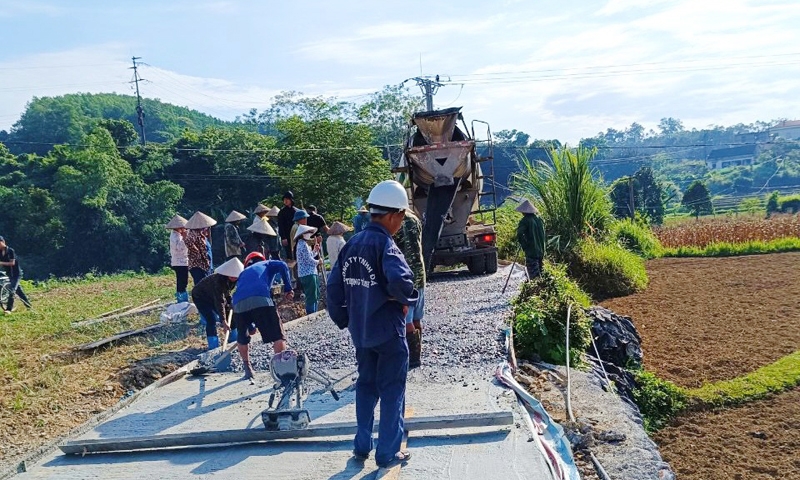 Đình Lập (Lạng Sơn): Triển khai đồng bộ, quyết liệt trong công tác xây dựng nông thôn mới