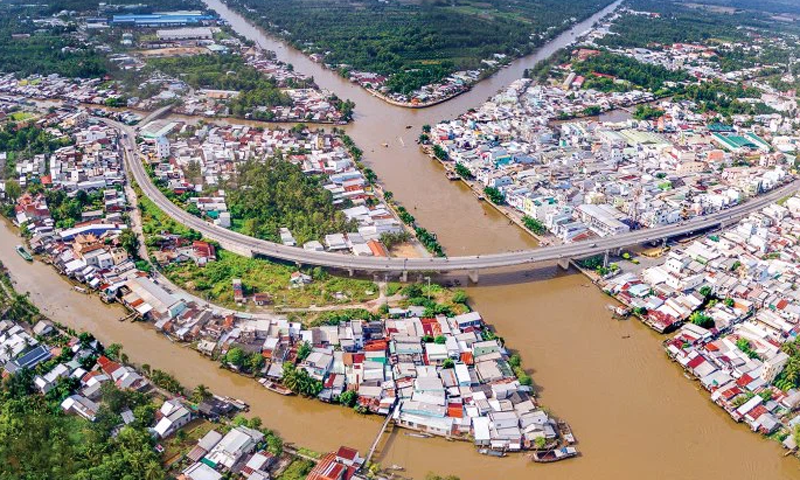 Hậu Giang: Hơn 1.200 tỷ đồng xây dựng thành phố Ngã Bảy thành đô thị xanh, ứng phó với biến đổi khí hậu