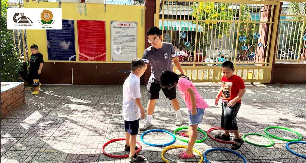 Think Playgrounds xây dựng sân chơi thủy trị liệu cho trẻ khuyết tật ở Thành phố Hồ Chí Minh