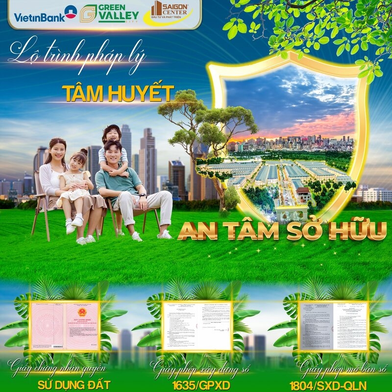 Green Valley City: Tiến độ hạ tầng thần tốc - lộ trình pháp lý tâm huyết minh bạch chỉnh chu đầy đủ