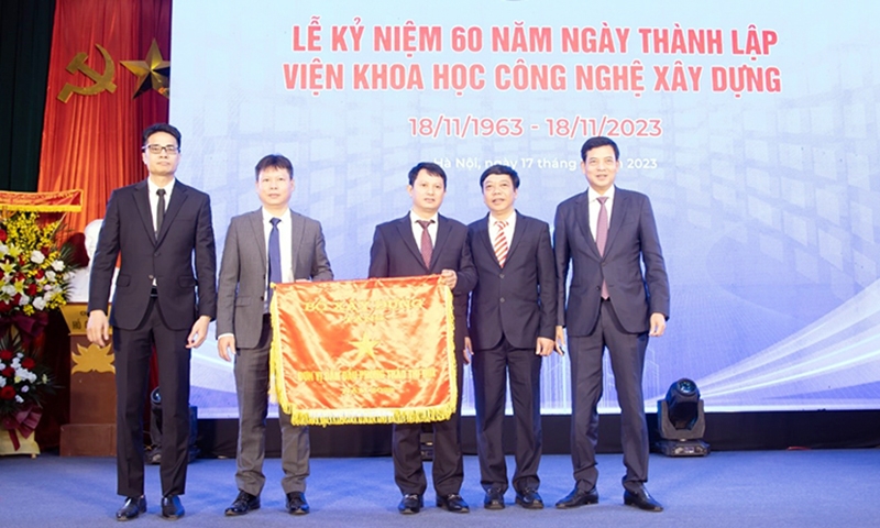 Viện Khoa học công nghệ xây dựng là một trong những đơn vị nghiên cứu và tư vấn hàng đầu của ngành Xây dựng