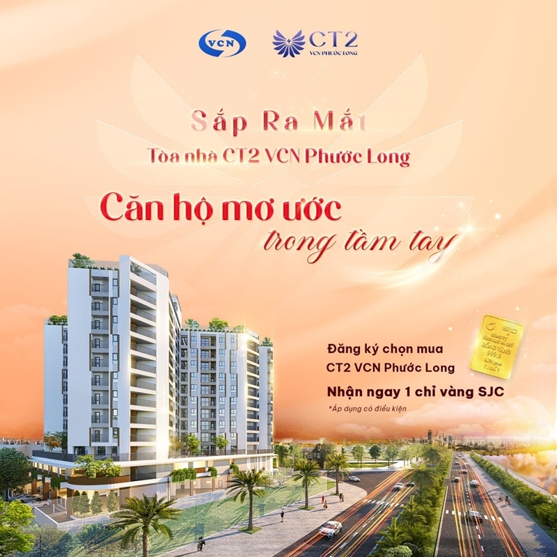 Nha Trang: Căn hộ CT2 VCN Phước Long sẽ ra mắt trong tháng 12/2023