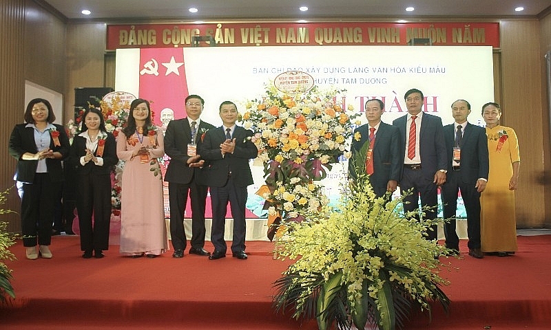 Tam Dương (Vĩnh Phúc): Khánh thành Khu thiết chế văn hóa thể thao Làng văn hóa kiểu mẫu thứ 2 của huyện