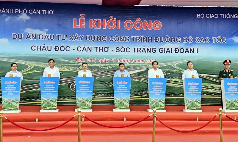 Tiến độ thi công thấp do thiếu nguồn vật liệu