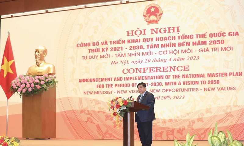 Tài liệu công bố Quy hoạch tổng thể quốc gia thời kỳ 2021-2030, tầm nhìn đến năm 2050