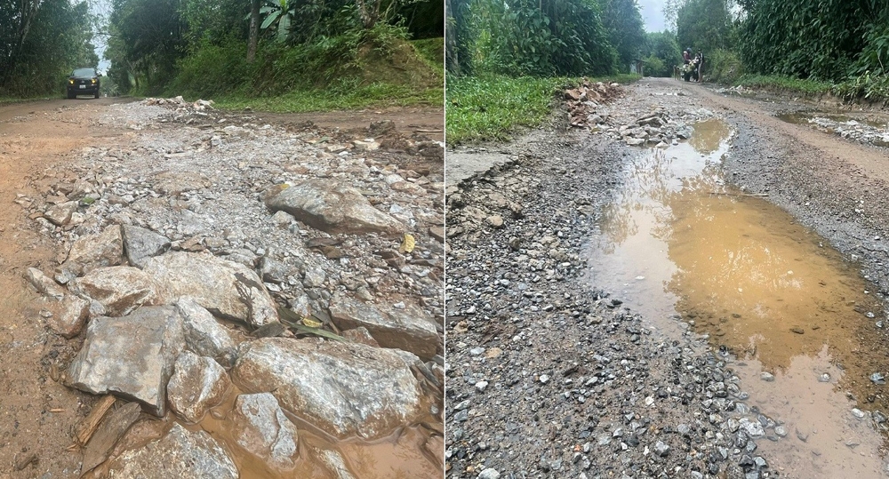 Minh Hóa (Quảng Bình): Đường liên xã xuống cấp nghiêm trọng, ảnh hưởng cuộc sống người dân