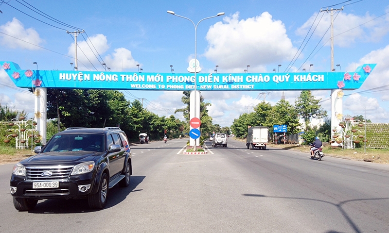 Phong Điền (Cần Thơ): Diện mạo nông thôn khởi sắc bắt đầu từ công cuộc xây dựng nông thôn mới