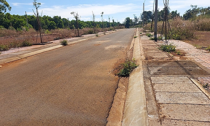 Pleiku (Gia Lai): Dự án khu dân cư Chư HDrông bị bỏ hoang