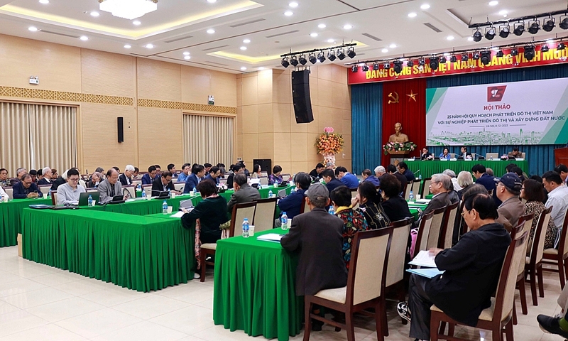 25-year conference of the Vietnam Urban Planning and Development Association on the cause of urban development and construction of the country