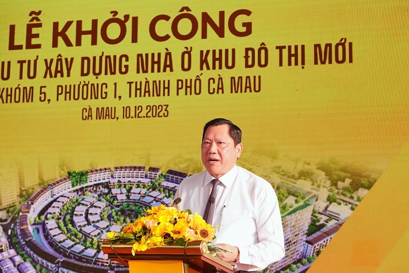 Cà Mau: Khởi công dự án đô thị vốn đầu tư hơn 1.000 tỷ đồng