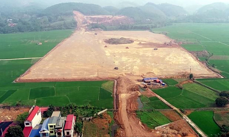 Thái Nguyên: Giải quyết khan hiếm vật liệu san lấp