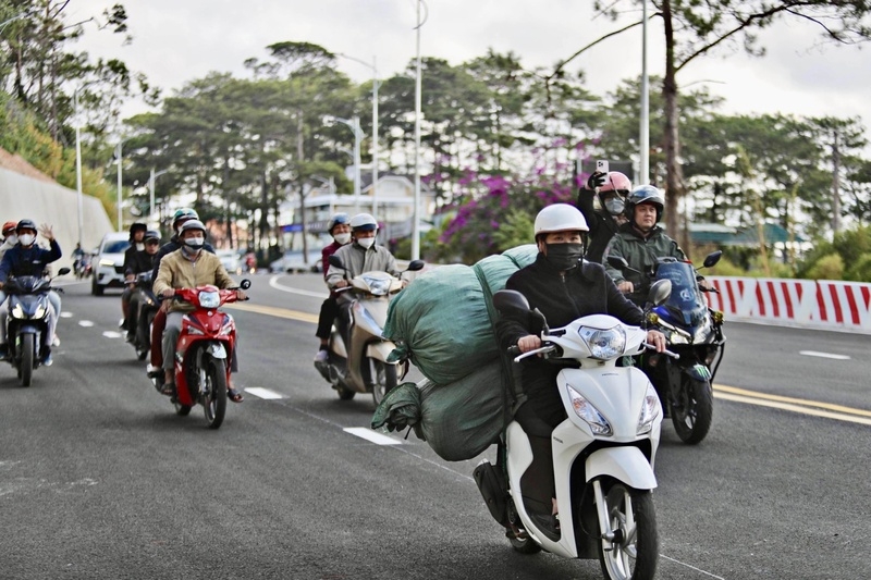 Đèo Prenn chính thức thông tuyến 3km đầu tiên ở cửa ngõ Đà Lạt