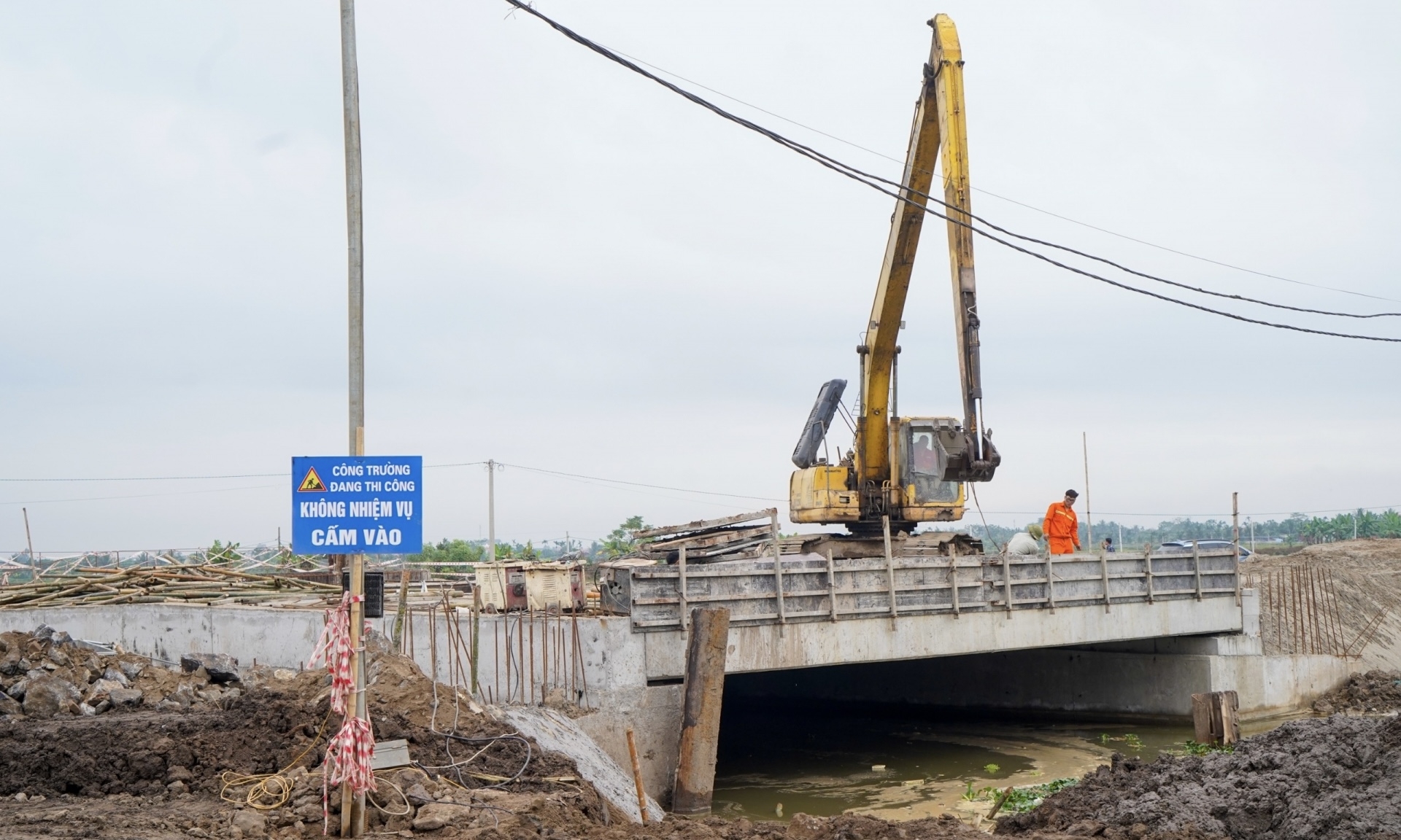 Hải Phòng: Đẩy nhanh tiến độ thi công đường nối Tỉnh lộ 354 qua Khu công nghiệp Kiến Thụy đến đường bộ ven biển