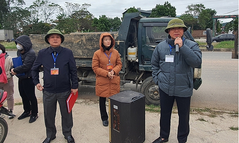 Phúc Yên (Vĩnh Phúc): Thực hiện xử lý vi phạm đất đai tại xã Cao Minh