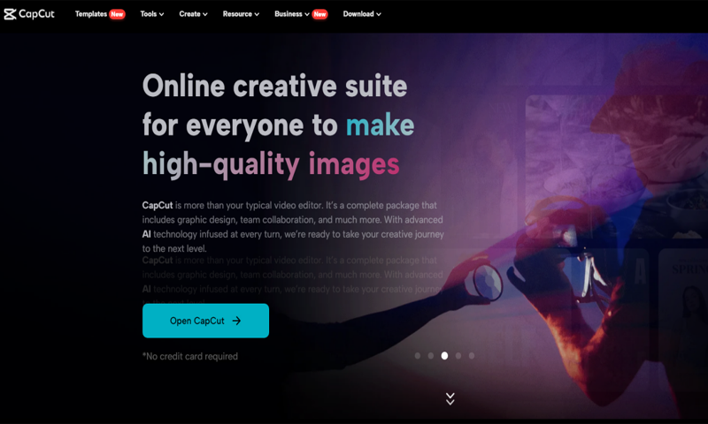 CapCut Creative Suite: Chỉnh sửa dễ dàng, khả năng vô hạn