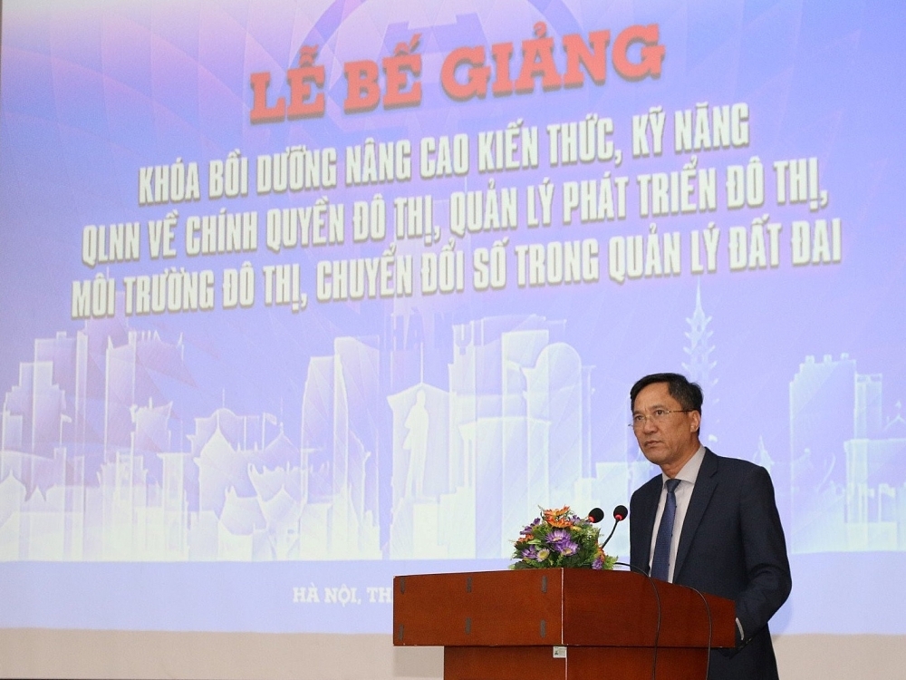 Hà Nội: 350 cán bộ lãnh đạo cấp cơ sở được đào tạo về phát triển đô thị