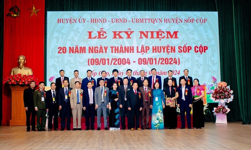 Sơn La: Kỷ niệm 20 năm ngày thành lập huyện Sốp Cộp