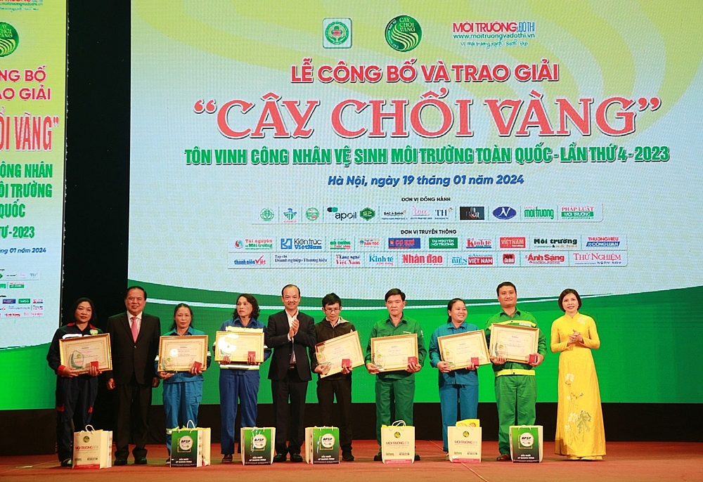 Lễ trao giải “Cây chổi vàng” – Tôn vinh những công nhân vệ sinh môi trường lần thứ 4 năm 2023