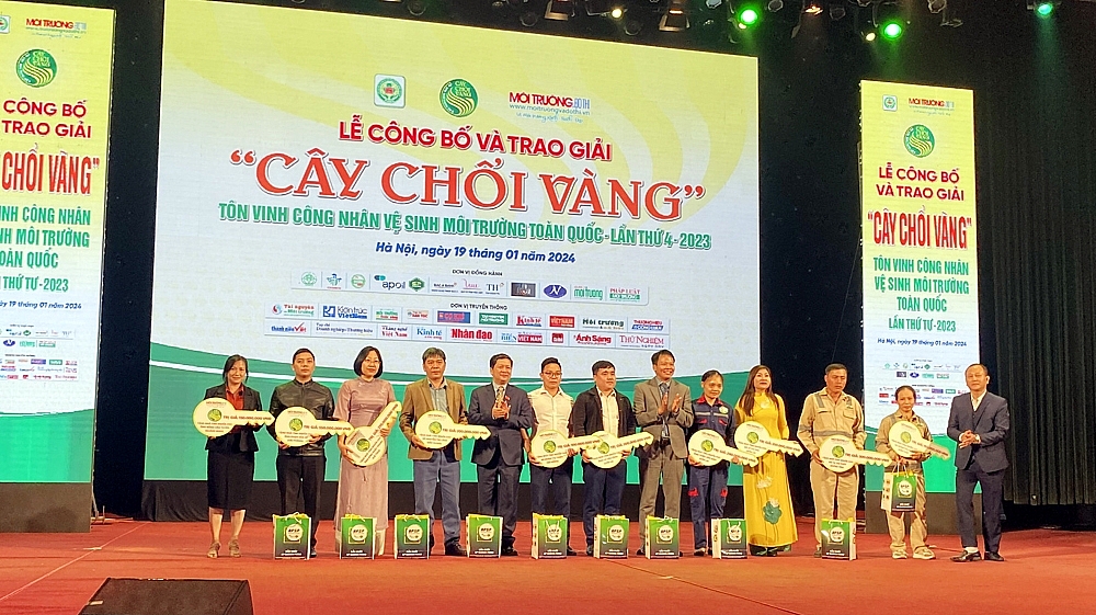 Lễ trao giải “Cây chổi vàng” – Tôn vinh những công nhân vệ sinh môi trường lần thứ 4 năm 2023