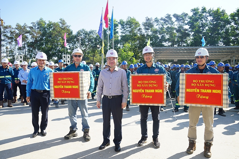 Bộ trưởng Nguyễn Thanh Nghị thăm, chúc Tết người lao động ngành Xây dựng tại tỉnh Đồng Nai