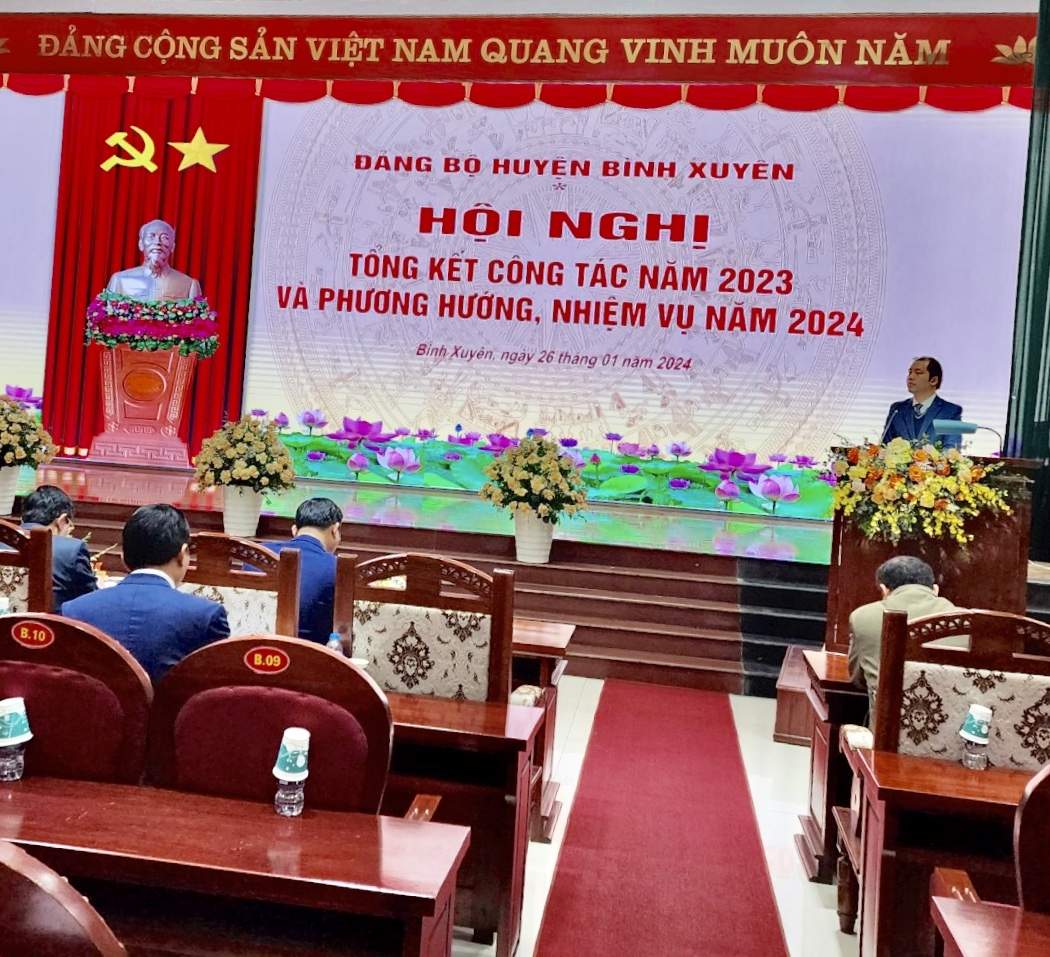 Bình Xuyên (Vĩnh Phúc): Triển khai nhiệm vụ năm 2024