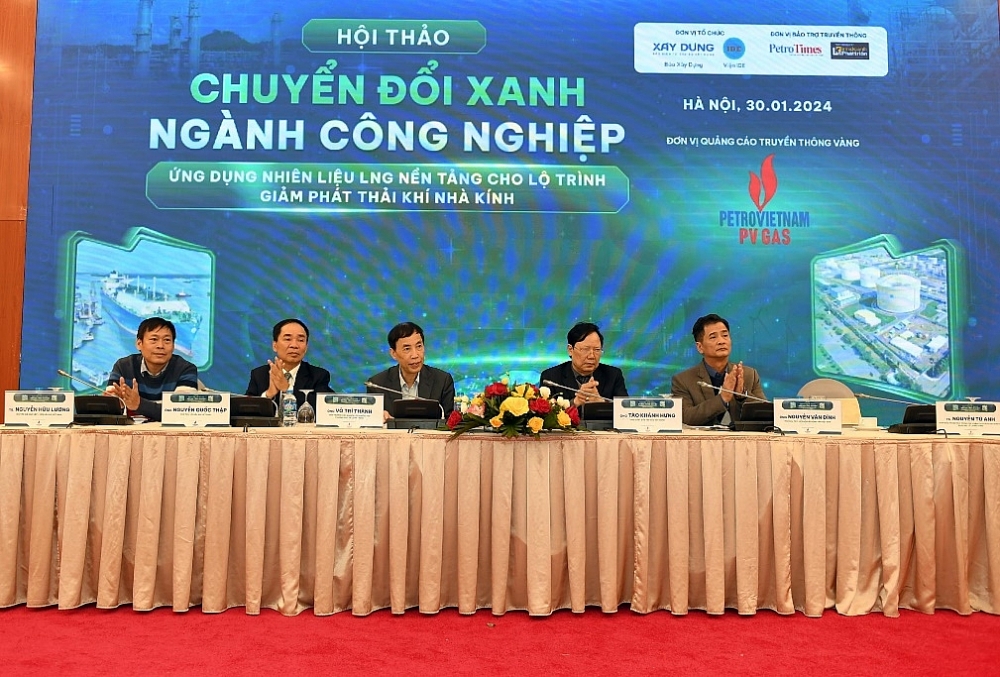 Khai mạc Hội thảo Chuyển đổi xanh ngành Công nghiệp: “Ứng dụng nhiên liệu LNG nền tảng cho lộ trình giảm phát thải khí nhà kính”