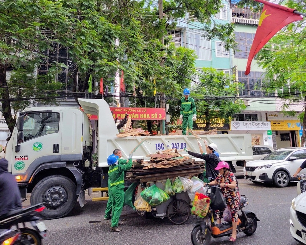 Công ty TNHH MTV Môi trường đô thị Hải Phòng: Góp phần tạo bộ mặt mới cho đô thị Hải Phòng