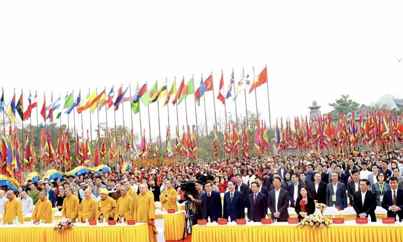 Ninh Bình: Khai hội chùa Bái Đính Xuân Giáp Thìn 2024