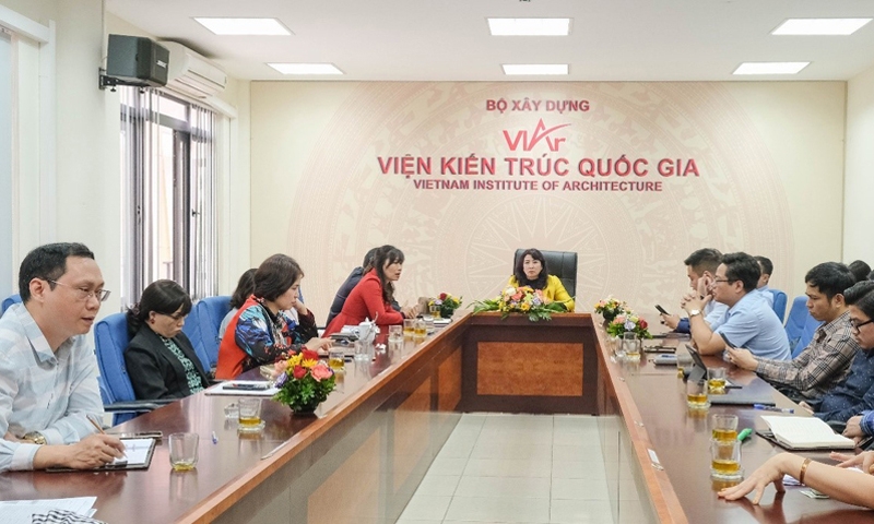 Viện Kiến trúc Quốc gia tập trung thực hiện nhiệm vụ ngay từ đầu năm 2024